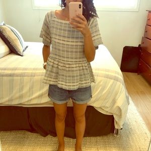 Peplum blouse